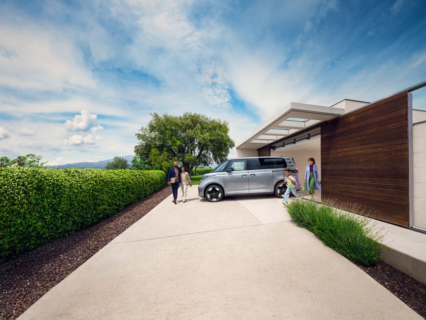 Volkswagen ID. Buzz people bakgrundsbild