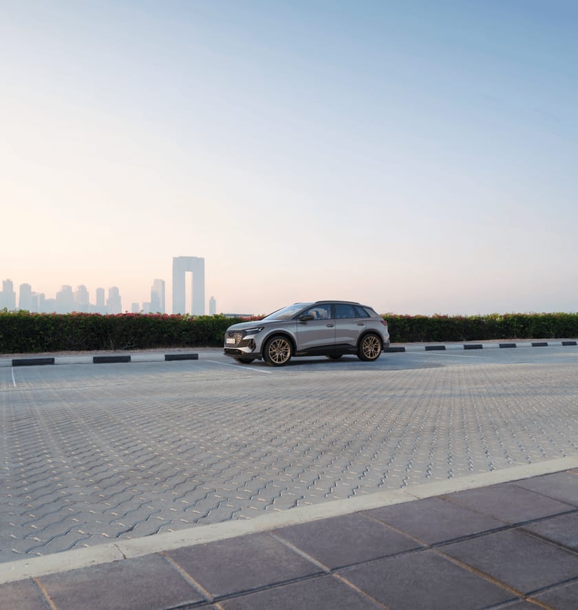 Audi Q4 e-tron bakgrundsbild